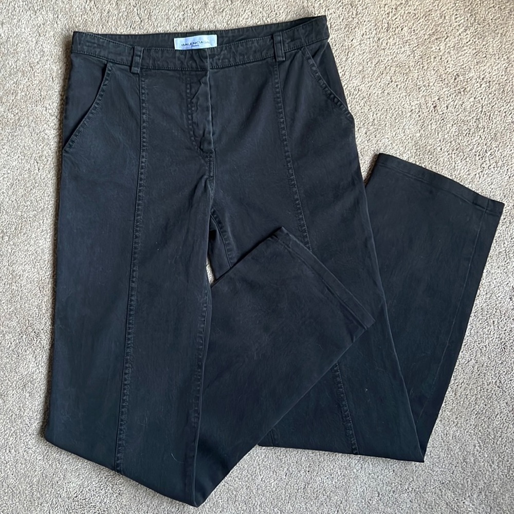COPY - Balenciaga black denim trousers